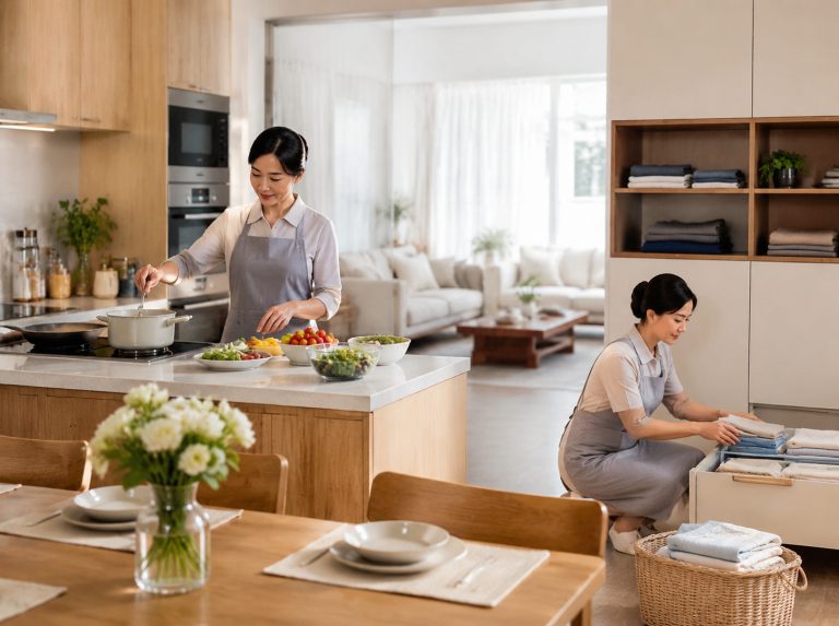 万江街道住家保姆与全屋家务服务